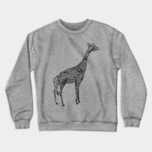 Designer Giraffe Crewneck Sweatshirt